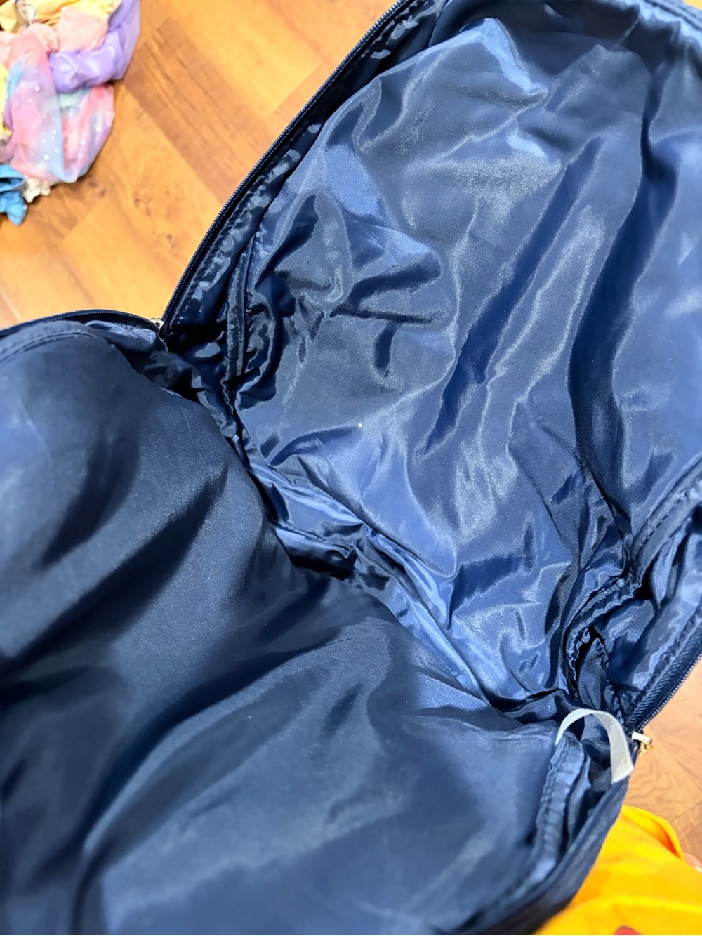 Polo Navy Backpack with Color-Block Lettering - Picture 6 of 6
